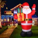 Jingle Jollys Christmas Inflatable Santa 2.4M Illuminated Decorations-10