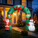 Jingle Jollys Christmas Inflatable Archwary 2.8M Illuminated Decorations-10