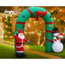 Jingle Jollys Christmas Inflatable Archwary 2.8M Illuminated Decorations-6
