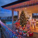 20M Christmas Lights Icicle Light 800 LED Multi-coloured Jingle Jollys-5