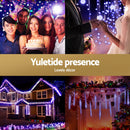 288 LED 7M Christmas Lights Icicle Light Falling Metor Jingle Jollys-5