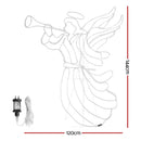 1.44M Christmas Lights Motif 504 LED Rope Light Outdoor Decoration Jingle Jollys-2