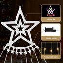 Jingle Jollys 3.8M Christmas Lights Waterfall String Light 340 LED-4