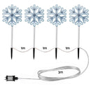 Jingle Jollys 4 Pack Christmas Lights Path Lights Garden Decoration Outdoor Pathway Lighting-6