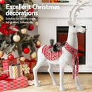 Jingle Jollys Christmas Reindeer 80cm Glitter Deer Ornaments Party Decorations-4