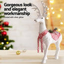 Jingle Jollys Christmas Reindeer 80cm Glitter Deer Ornaments Party Decorations-5