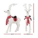 Jingle Jollys Christmas Reindeer 60cm Glitter Deer Ornaments Party Decorations-2