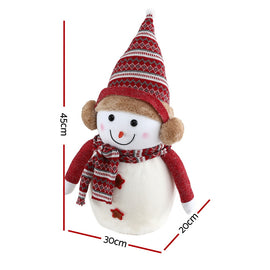 Jingle Jollys Christmas Snowman Handicraft Ornaments Party Decorations 45cm - 0