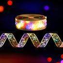 Jingle Jollys 20M Christmas Lights Fairy Ribbon Light 200 LED Xmas Decor Golden-7