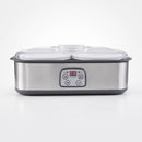 Devanti Greek Yoghurt Maker Machine 2x960ml Large Tubs Temp Control Grey-4