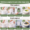 Devanti 2-in-1 Yoghurt Maker and Fermenter 2L with Greek Yoghurt Strainer Soft Cheese Machine-7