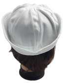 Adult White Sailor Hat Marine Unisex Gob Captain Navy Hen's Night Doughboy Cap - RnR Galore