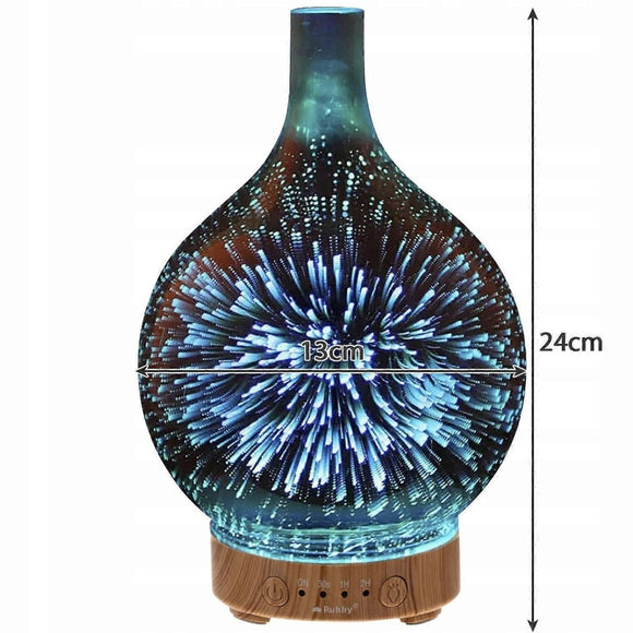 Air Humidifier with Aromatherapy Function and Soft Lamp Light - RnR Galore