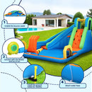 AirMyFun Kids Inflatable Pool Water Slide Cannon Splash Park Castle Outdoor Toys 427X374CM - RnR Galore