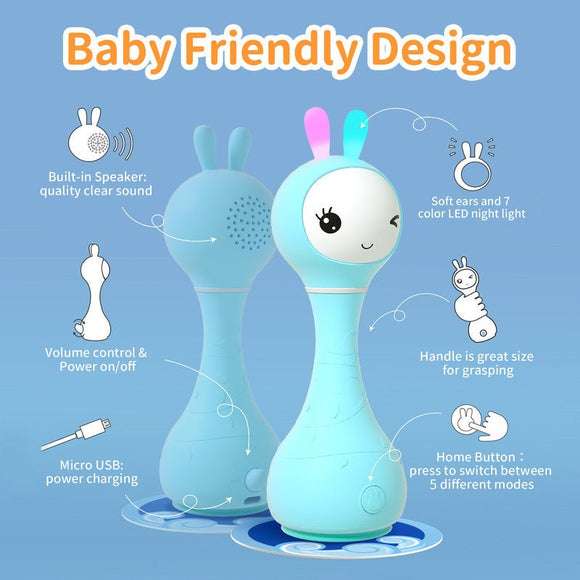 Alilo Smarty Rattle R1 Blue - RnR Galore