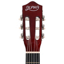 Alpha 39 Inch Classical Guitar Wooden Body Nylon String Beginner Gift Natural - RnR Galore