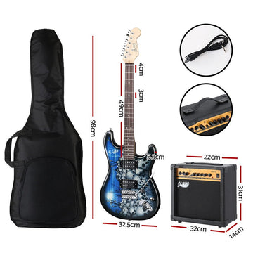 Alpha Electric Guitar Music String Instrument 20W Amplifier - RnR Galore