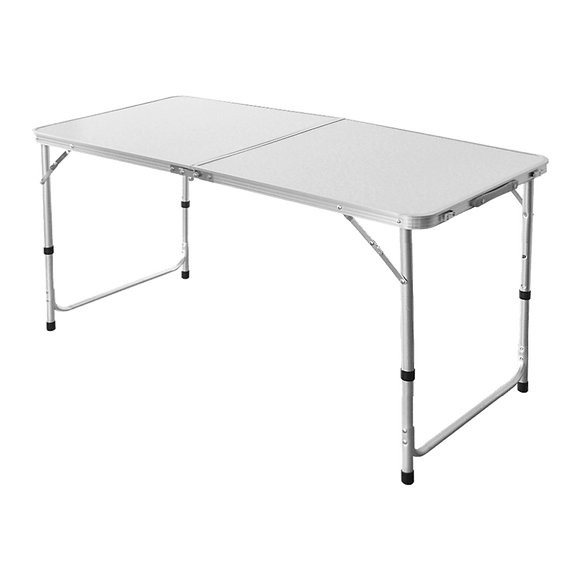 Aluminium Folding Table 120cm Portable Indoor Outdoor Picnic Party Camping Tables - RnR Galore