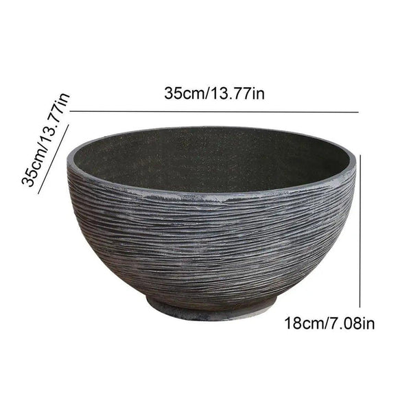 Ancient Fish Tank Lotus Flower Pot Water Lily Bowl Garden Decorative Planter - RnR Galore