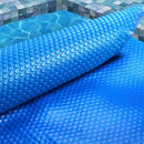 Aqua Buddy Pool Cover 9.5x5m 400 Micron Swimming Pool Solar Blanket Blue Silver - RnR Galore