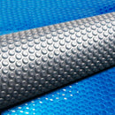 Aquabuddy Pool Cover 500 Micron 10x4m Swimming Pool Solar Blanket Blue Silver - RnR Galore