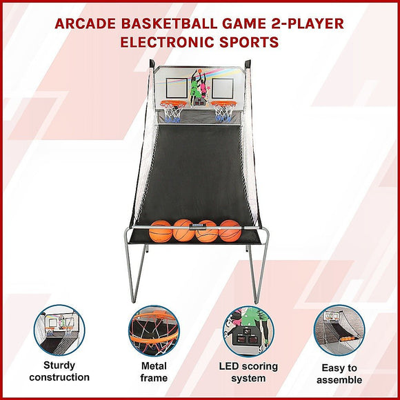 Arcade Basketball Game 2 - Player Electronic Sports - RnR Galore