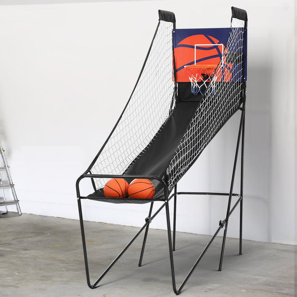 Arcade Basketball Game Hoop LED Electronic Scorer Single Shot Indoor Kid Adult - RnR Galore