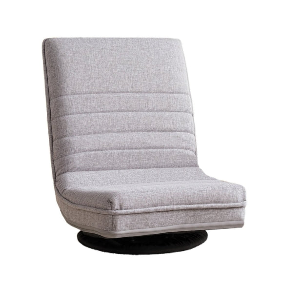 Ariss Swivel Floor Chair 360 Adjustable Foldable Lounge Seat Floor Sofa Chair Grey - RnR Galore
