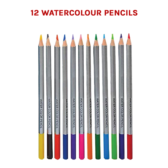 Art Sketch Pencils Oil Drawing Colouring Graphite Charcoal Pencil Set 72pcs/set - RnR Galore