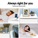 Artiss 2x Bedside Table 2 Drawers - PEPE White - RnR Galore
