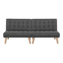 Artiss 2x Sofa Bed Couch Single Seater Fabric Grey - RnR Galore