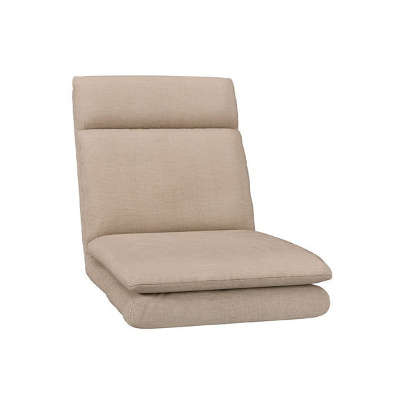 Artiss 2XFloor Chair Sofa Linen Beige - RnR Galore