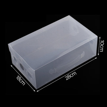 Artiss 40X Shoe Box Storage Clear Case Foldable Stackable - RnR Galore