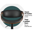Artiss Bar Stools Gas Lift Leather w/Armrest - RnR Galore