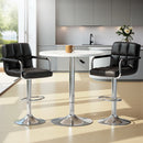 Artiss Bar Table and Stools Set Dining Desk Kitchen Chairs Cafe Pub - RnR Galore