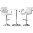 Artiss Bar Table and Stools Set Dining Desk Kitchen Chairs Cafe Pub - RnR Galore