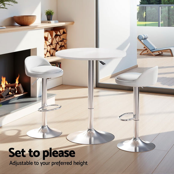 Artiss Bar Table and Stools Set Dining Desk Kitchen Chairs Cafe Pub - RnR Galore