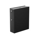 Artiss Bathroom Storage Cabinet Toilet Slim Tissue Box Caddy Holder Side Wooden Black - RnR Galore