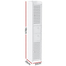 Artiss Bathroom Toilet Storage Cabinet Laundry Tallboy Cupboard Slim Corner - RnR Galore