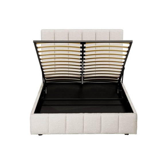 Artiss Bed Frame Double Size Beige TETTE - RnR Galore