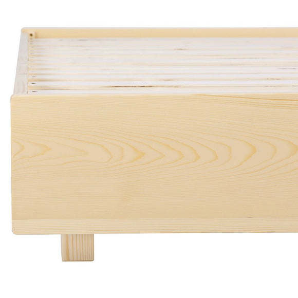 Artiss Bed Frame Double Size Floating Wooden Mattress Base Platform Timber ODIN - RnR Galore