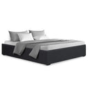 Artiss Bed Frame Double Size Gas Lift Base Charcoal TOKI - RnR Galore