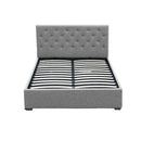 Artiss Bed Frame Double Size Gas Lift Grey VILA - RnR Galore