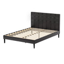 Artiss Bed Frame Double Size LED Black RAVI - RnR Galore
