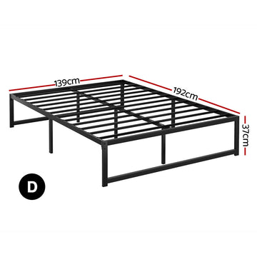 Artiss Bed Frame Double Size Metal Bed Frame TINO - RnR Galore