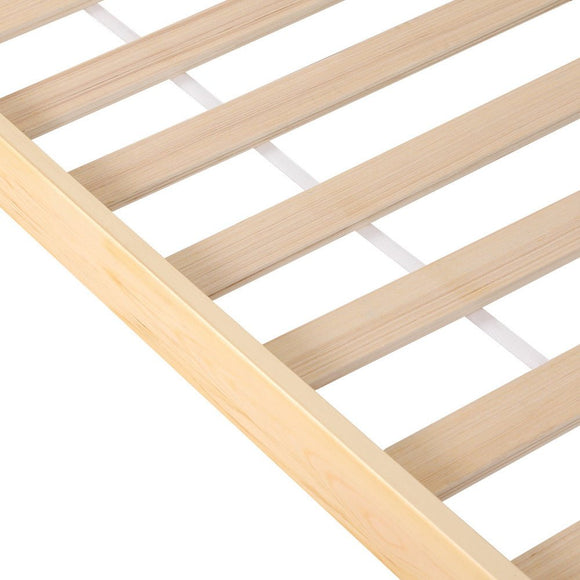 Artiss Bed Frame Double Size Rattan Wooden RITA - RnR Galore