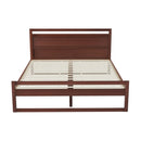 Artiss Bed Frame Double Size Wooden Walnut WITTON - RnR Galore