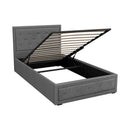 Artiss Bed Frame King Single Size Gas Lift Mattress Base with Storage Fabric - RnR Galore