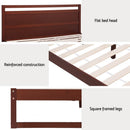 Artiss Bed Frame King Single Size Wooden Walnut WITTON - RnR Galore