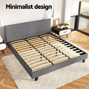 Artiss Bed Frame King Size Grey NEO - RnR Galore
